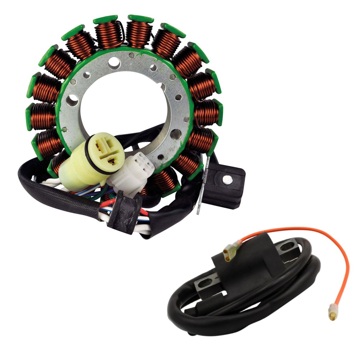 HO Stator + Ignition Coil for Yamaha 350 Raptor 400 Big Bear Warrior 2000-2013