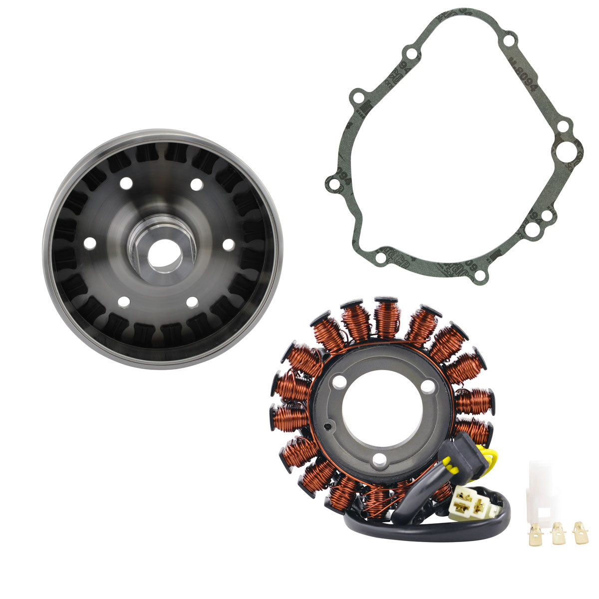 Kit Stator + Volant Moteur + Joint d'étanchéité pour Suzuki GSXR 600 / 750 2006-2024 31402-01H20 31401-01H20 11483-01H00