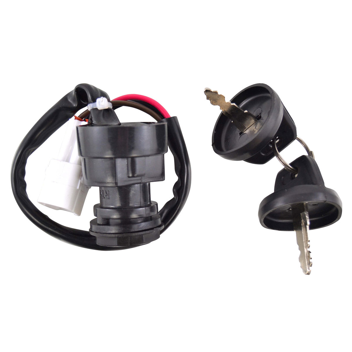 2-Position Ignition Key Switch for Yamaha Big Bear Warrior Wolverine Kodiak Grizzly Banshee 250 350 400 600 1993-2008