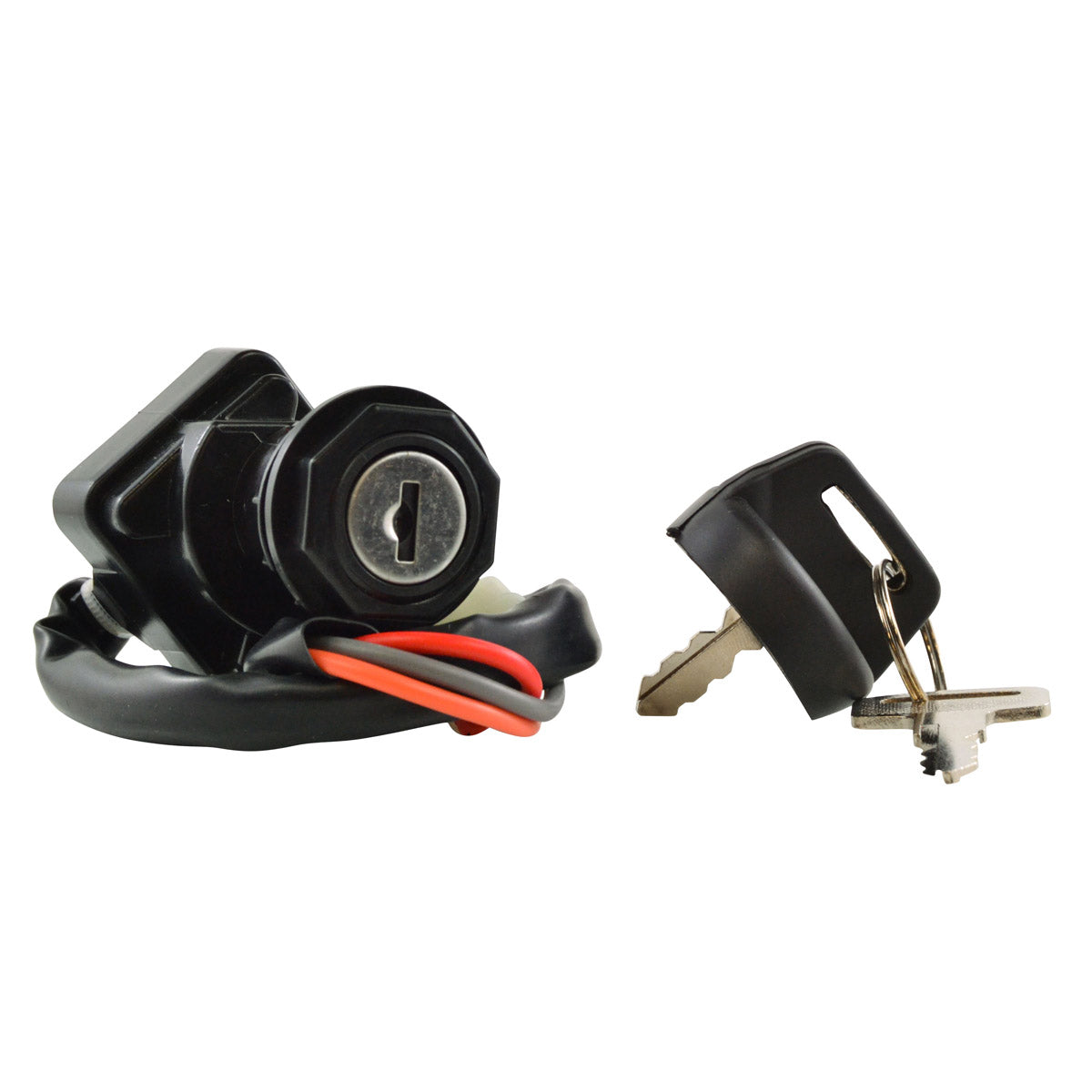 3 Pos. Ignition Key Switch for Suzuki Quadsport Ozark Quadrunner | Arctic Cat 250-500 cc XC Alterra | Kawasaki 1998-2017