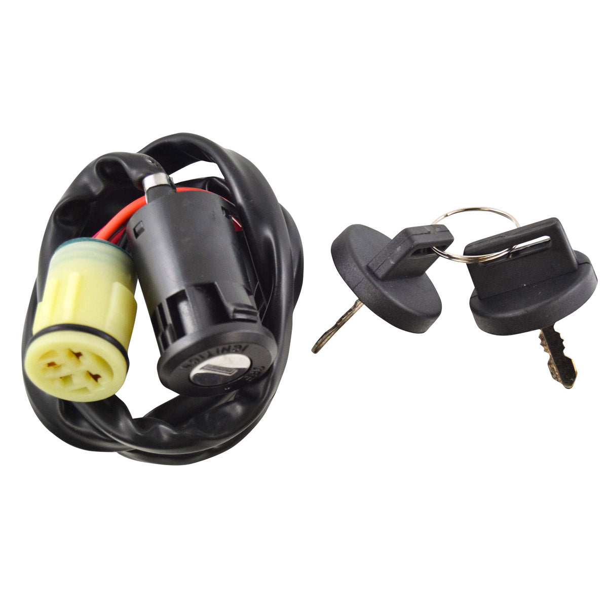 2-Pos. Ignition Key Switch for Honda TRX 350 400 420 Rancher TRX 450 500 Fourtrax Foreman TRX 500 Rubicon 1998-2024
