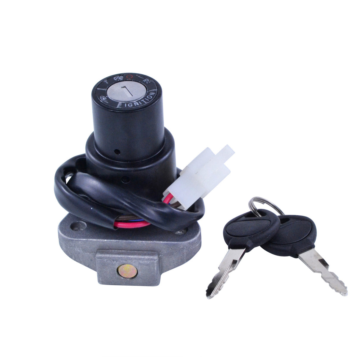 3-Position Ignition Key Switch for Yamaha SR 250 XS 400 650 750 850 XV 750 920 Midnight Virago Seca 1978-1999