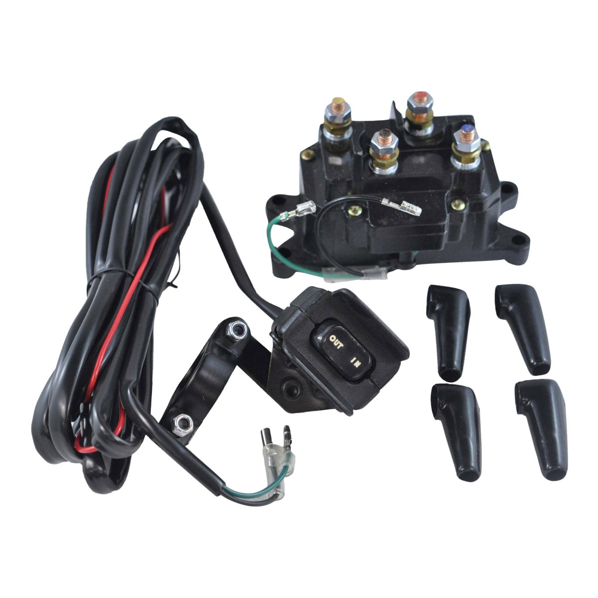 Winch Relay Solenoid Switch for Can-Am Outlander 330 400 450 500 650 800 1000 | Traxter 500 650 2002-2024 |# 710001000
