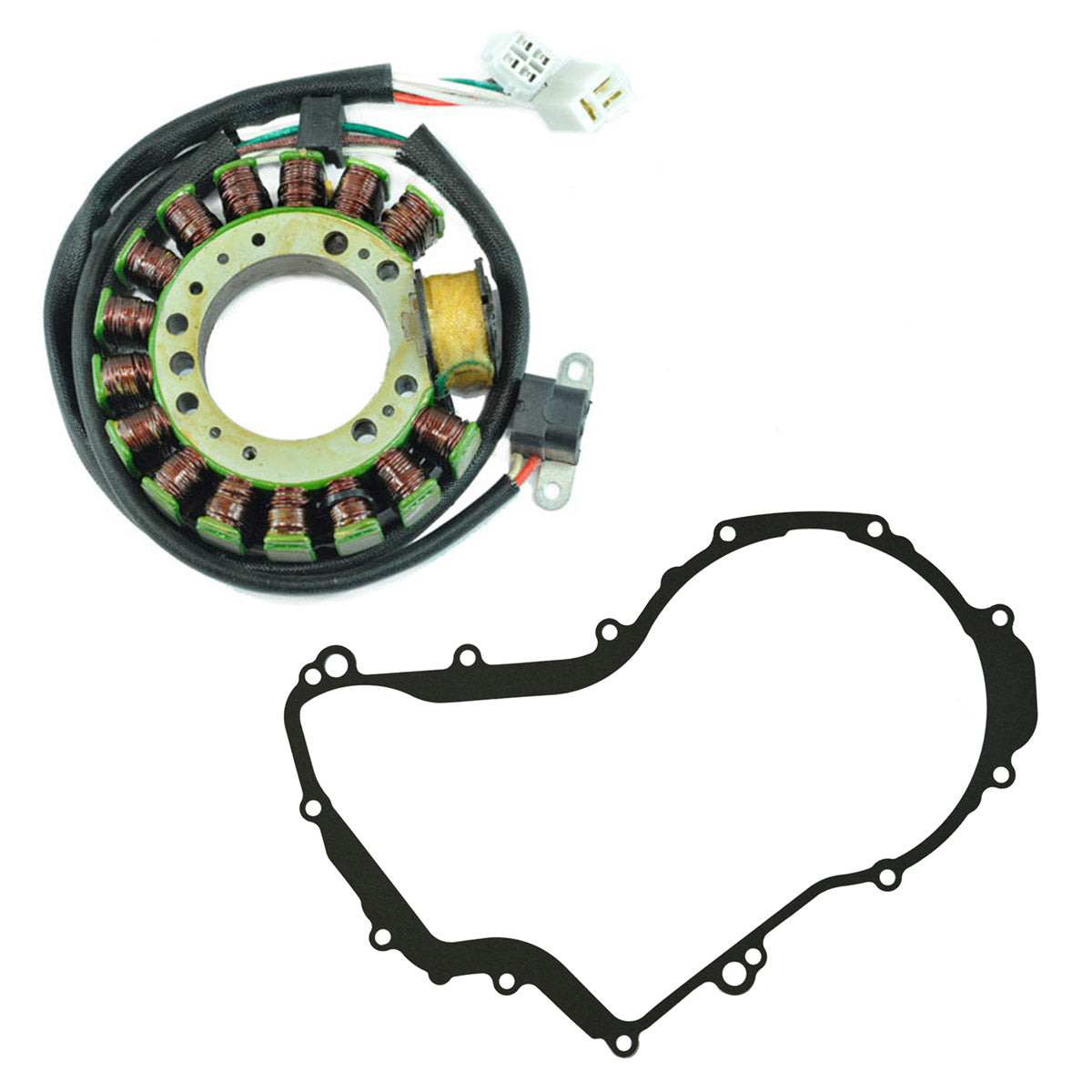 Kit Stator + Crankcase Cover Gasket for Yamaha YFM 350 Big Bear / Wolverine 1997-2001