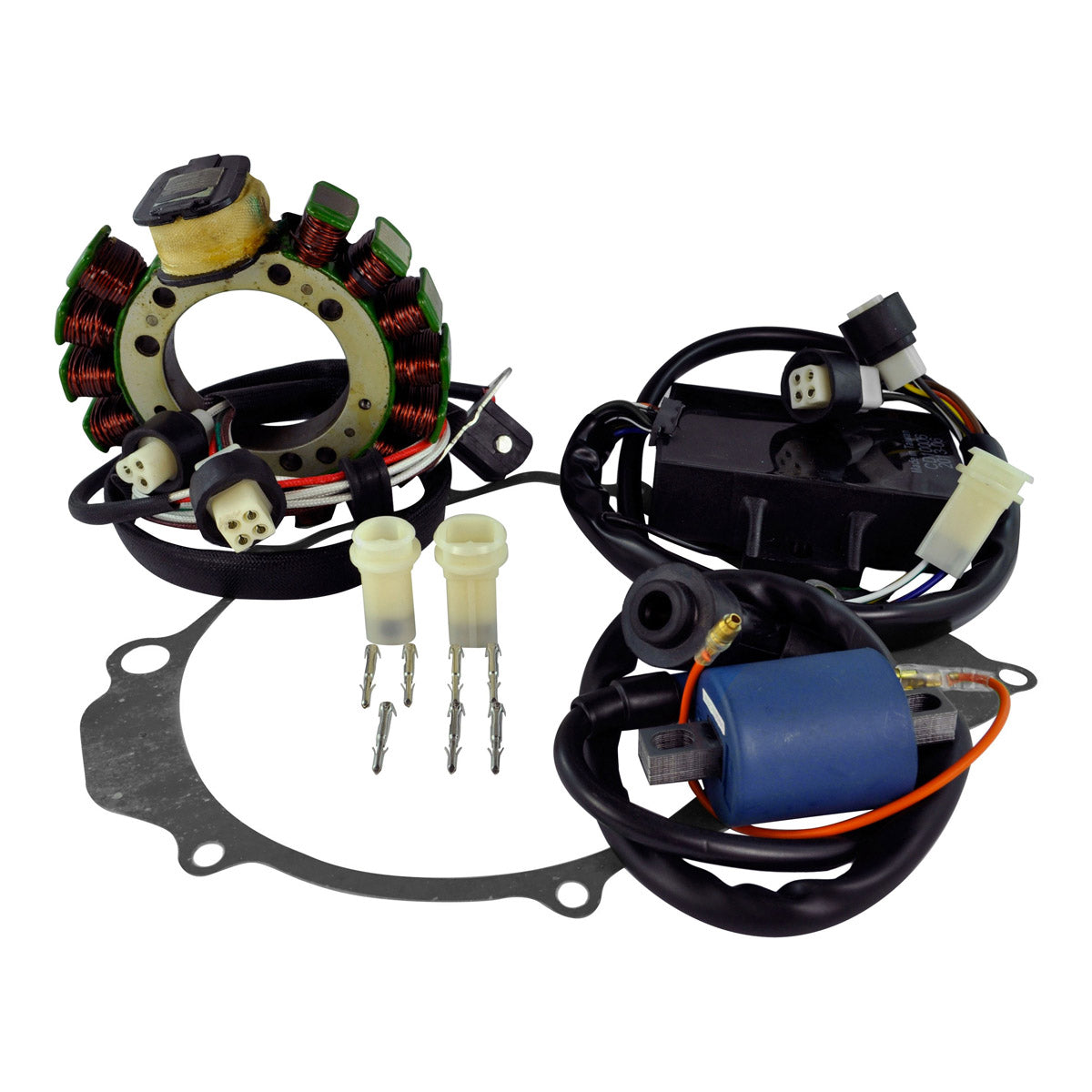 Stator + CDI Box + Ignition Coil + Gasket for Yamaha YFM 350 Warrior 1990-1995