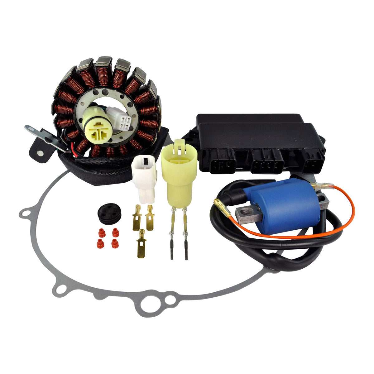 Kit HO Stator + PeakRPM CDI + Coil + Cover Gasket for Yamaha YFM 660 Raptor 2002-2003