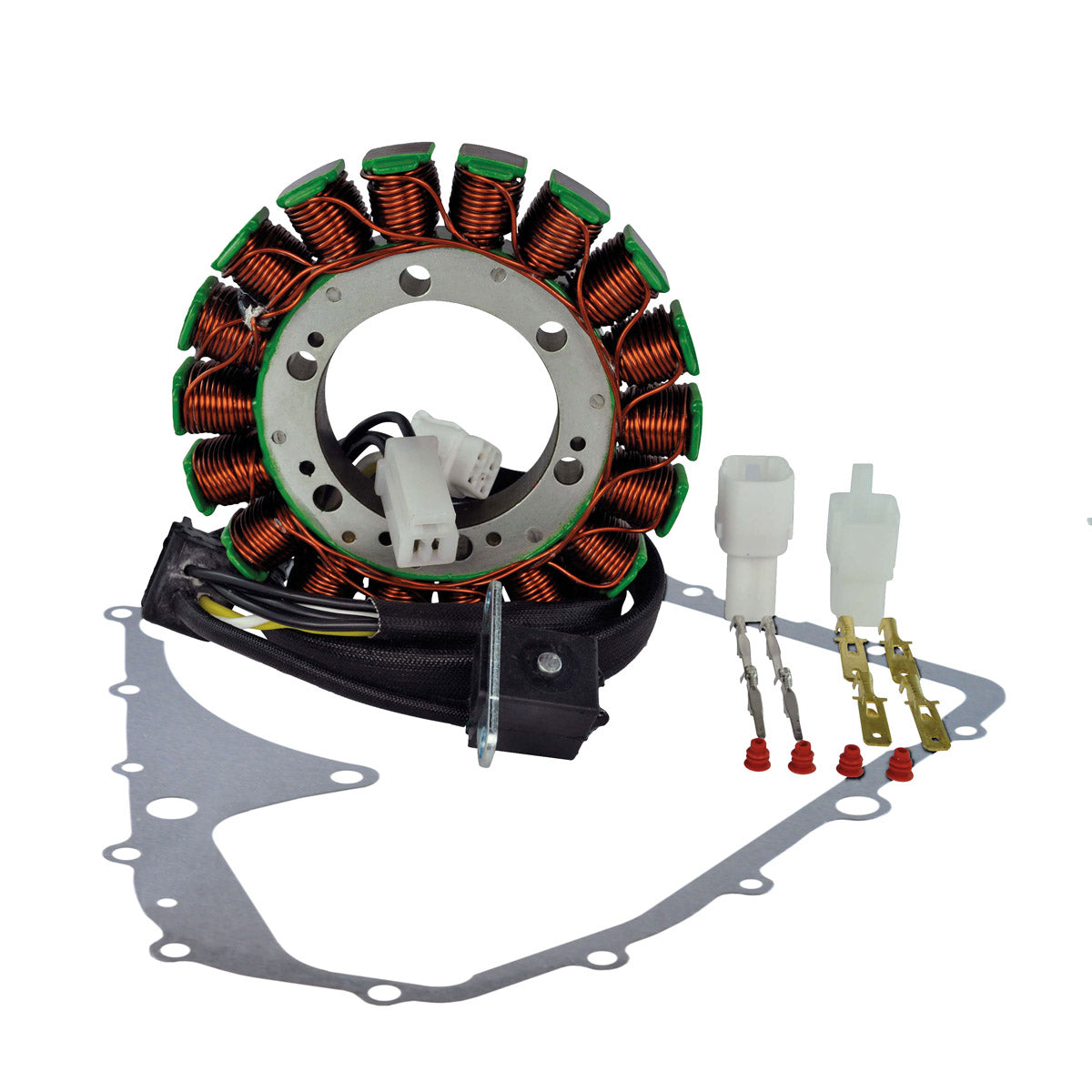 Kit Stator + Crankcase Cover Gasket for Suzuki LTA 400 Eiger Auto Arctic Cat 400 Auto 2002-2008