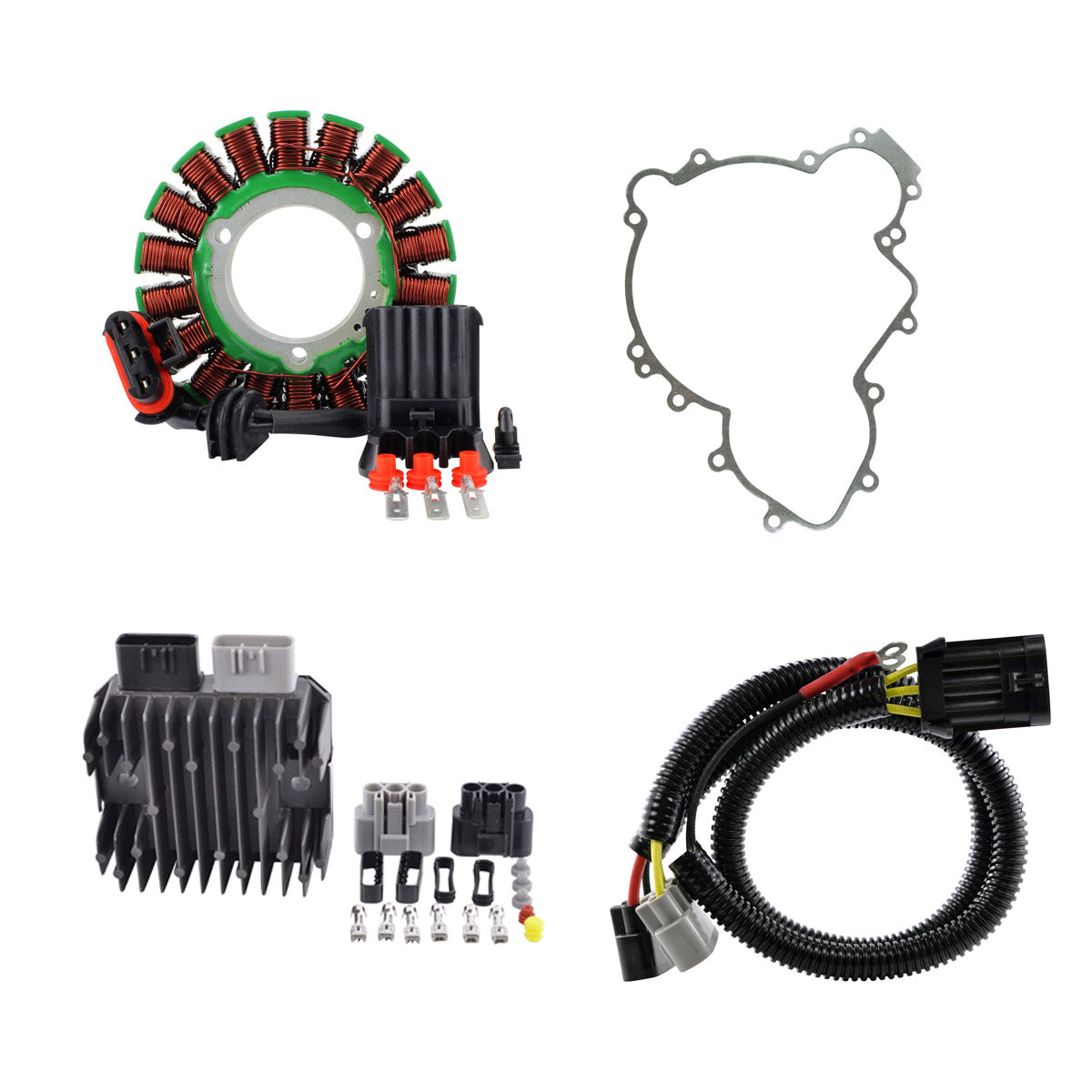 Kit Stator + Mosfet Regulator Rectifier + Gasket for Polaris RZR 900 / 1000 | General 4 | Ranger 900 | ACE 900 2013-2024