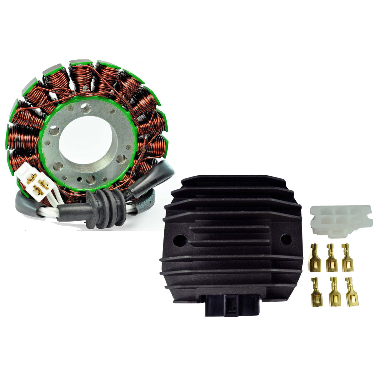Kit Stator + Voltage Regulator Rectifier for Yamaha YZF R6 / R6S 2003-2009