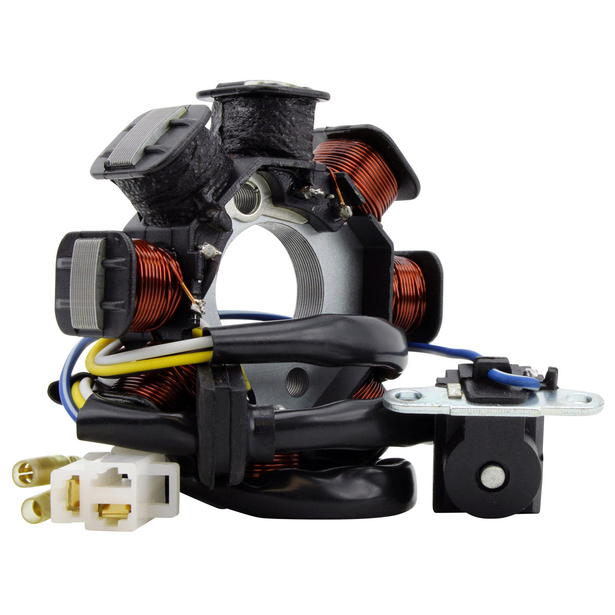 Stator for Scooter Moped Go Kart GY6 50 cc / QMB139 Engines - 8 Coils / 4 Wires