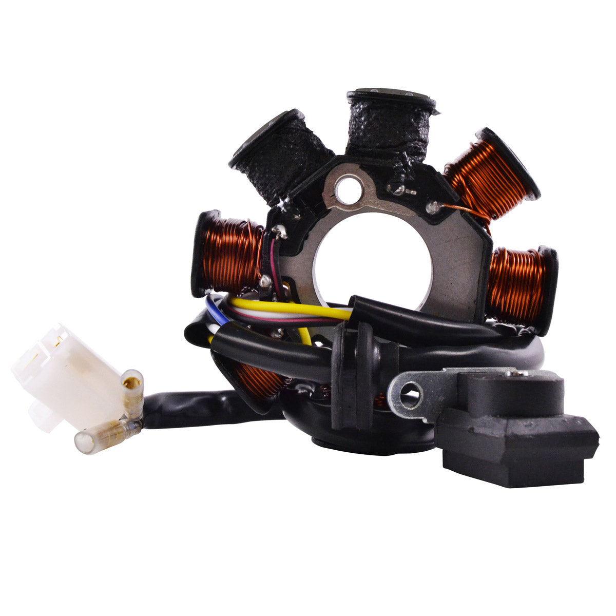 Stator for Scooter Moped Go Kart GY6 50 cc / QMB139 Engines - 8 Coils / 4 Wires