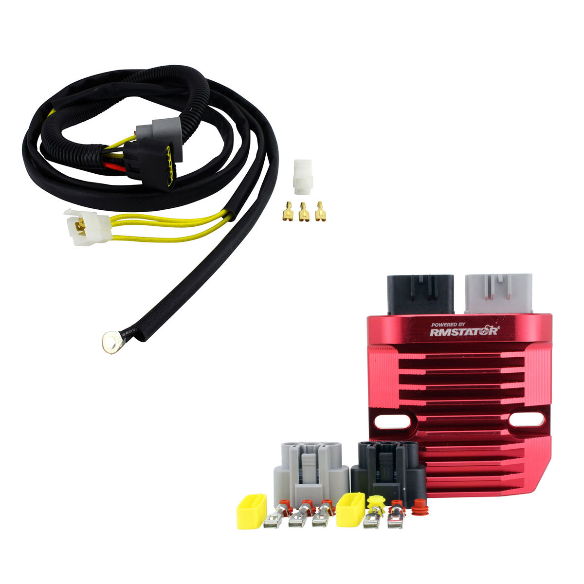 SERIES Aluminum Regulator + RMSTATOR SurePower ECM Bypass Harness for Polaris Sportsman / Ranger 500 2005-2009 | 4011657