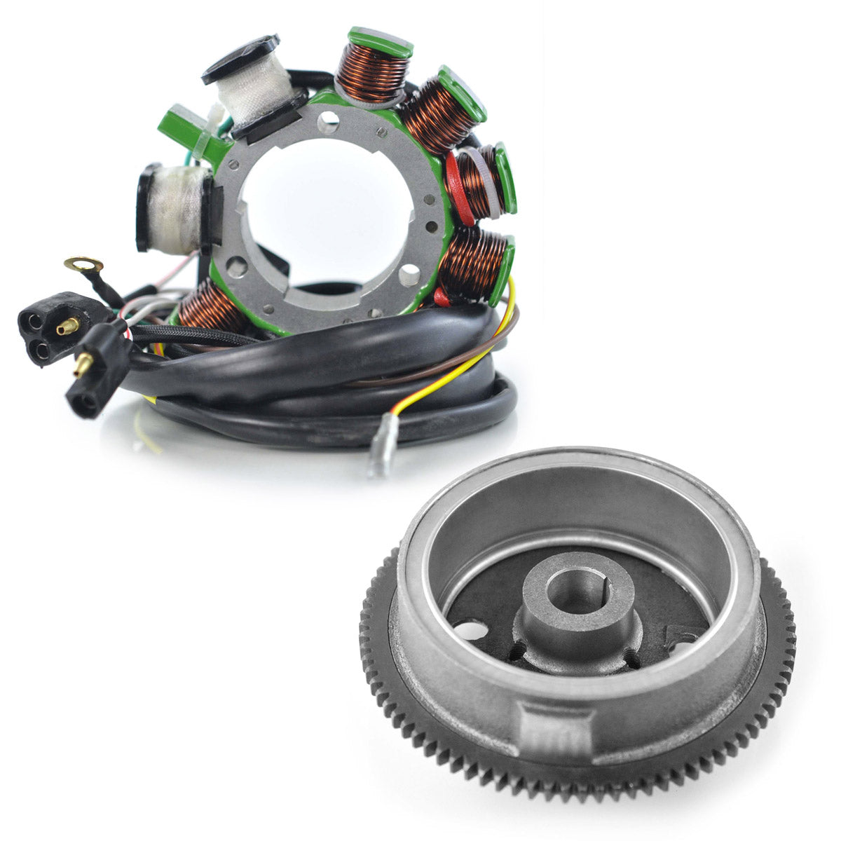 Kit Stator + Flywheel for Polaris Big Boss / Magnum / Scrambler / Sportsman / Worker 500 1997-2001 | 3085558 / 3085561