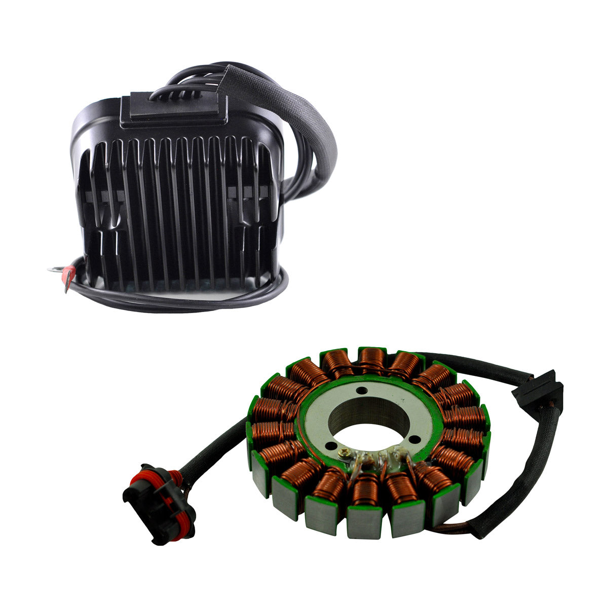 Kit Generator Stator + Mosfet Voltage Regulator Rectifier for Victory Cross Country Cross Roads Vision 2008-2017