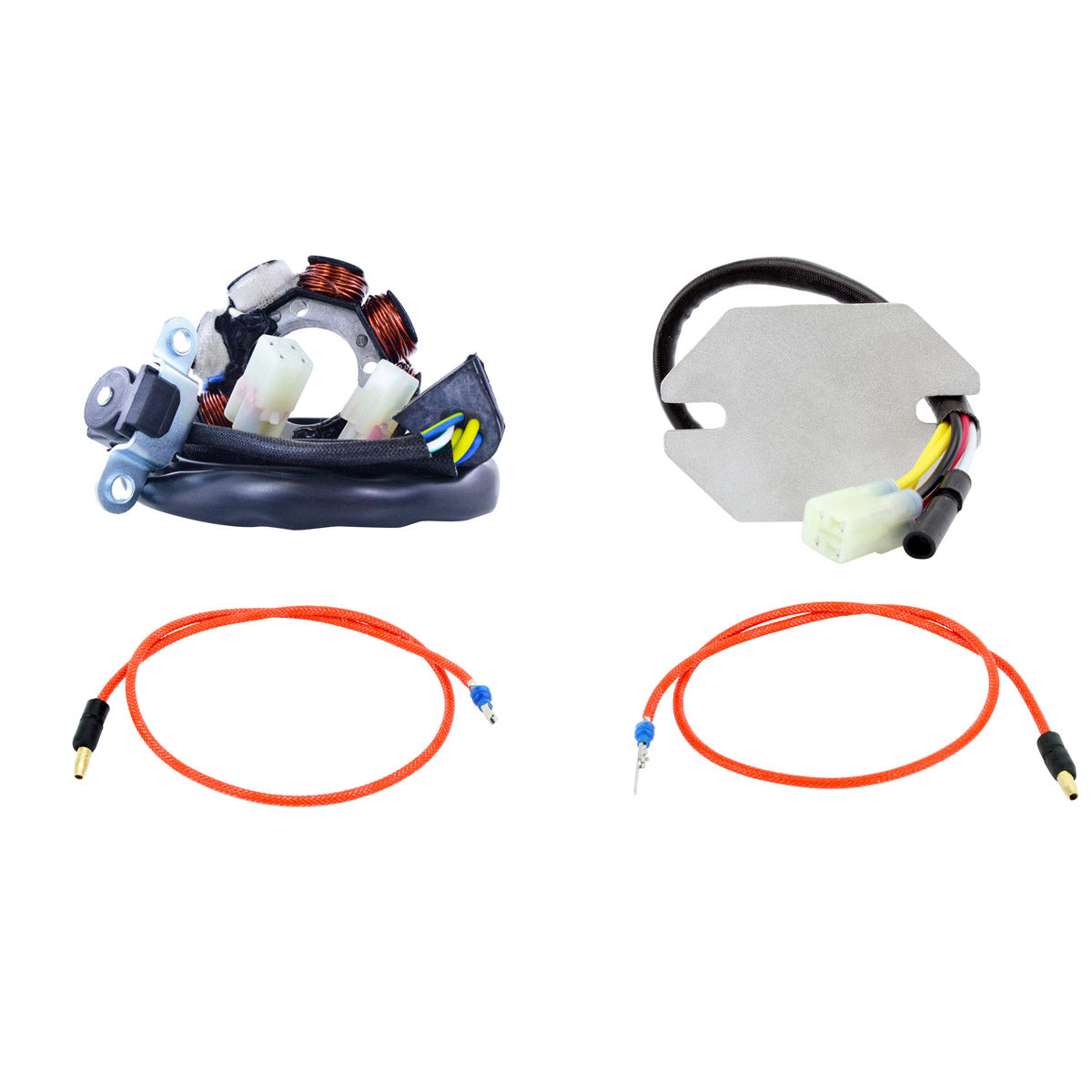 40W AC to DC Lighting Stator + Voltage Regulator Charging System Conversion Upgrade for Honda CRF 250 X 2004-2017