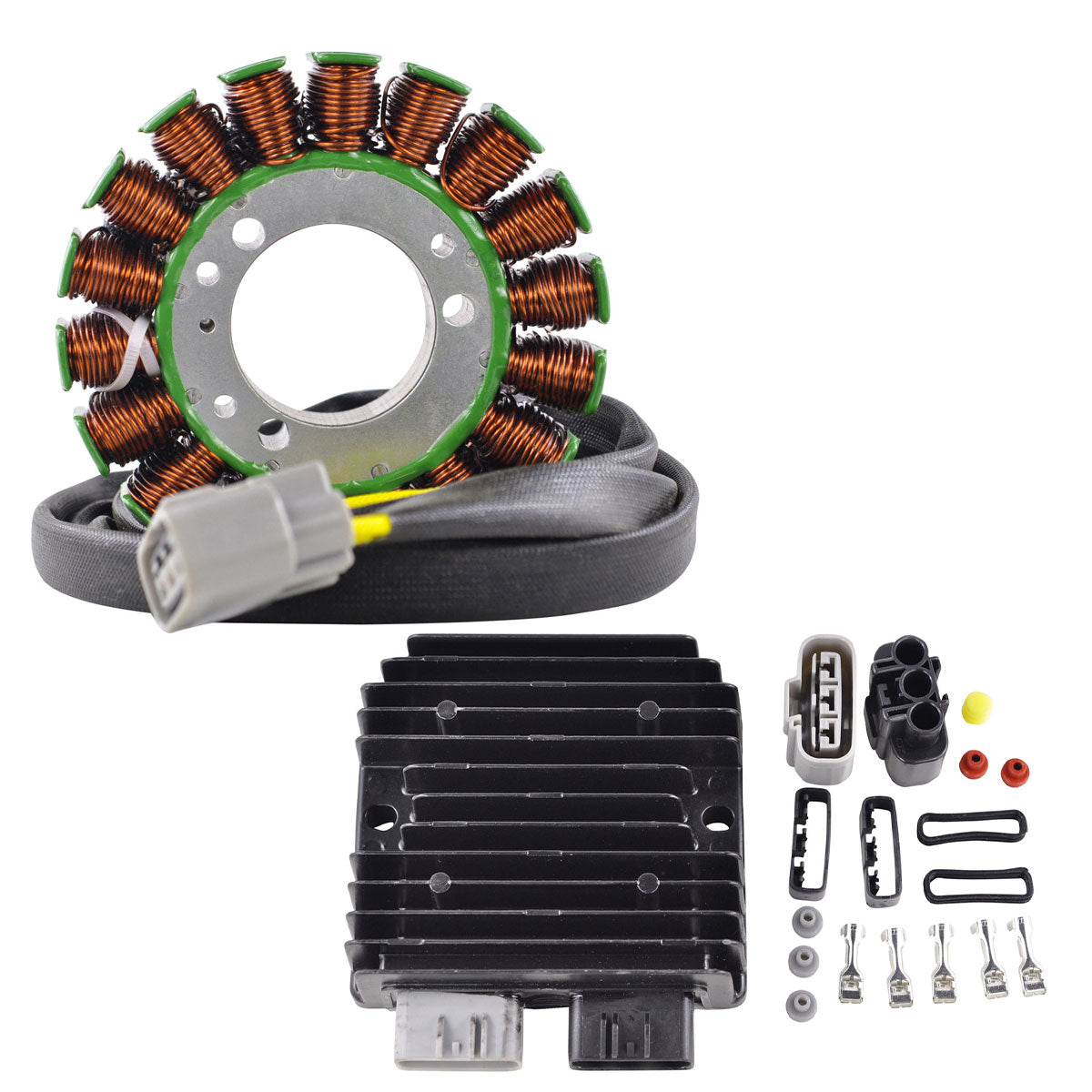 Stator + Mosfet Regulator for Can-am Commander / Defender / Maverick / Renegade 800 1000 | Outlander 500 650 2010-2018