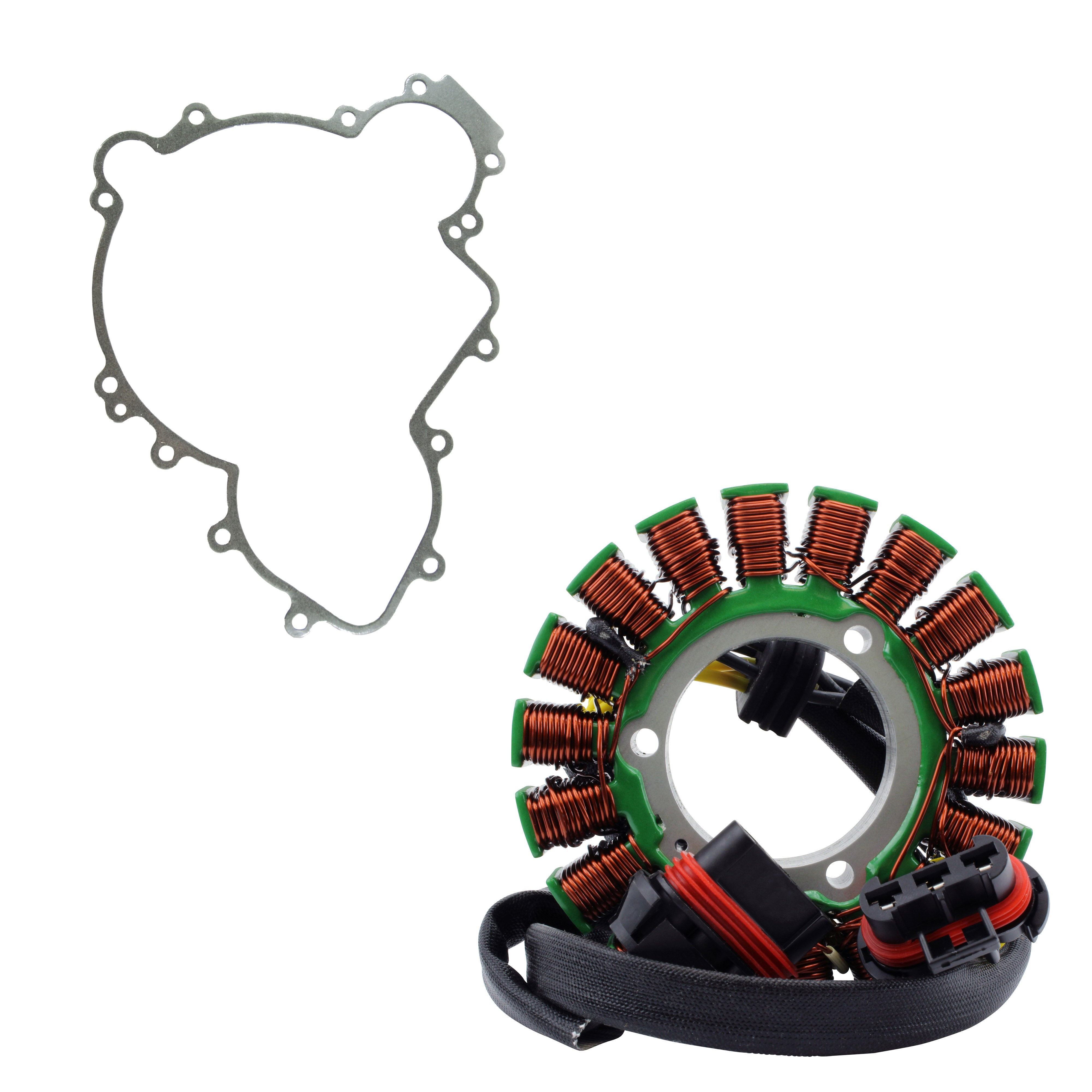 900W Dual Output Stator + Gasket for Polaris RZR XP Turbo / XP 4 Turbo | Ranger 1000 / XP 2018-2022 4017285 4018494