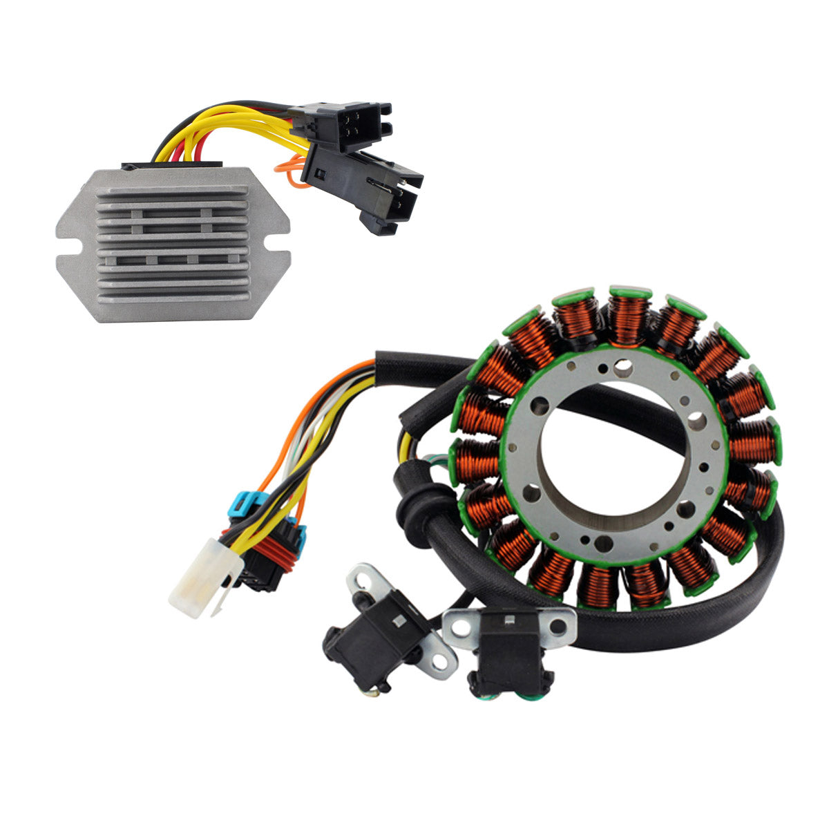 Kit Stator + Regulator for Polaris 600 Switchback / Indy | 600 800 RMK / Rush | 800 SKS 2015-2023 | 4013413 4015642