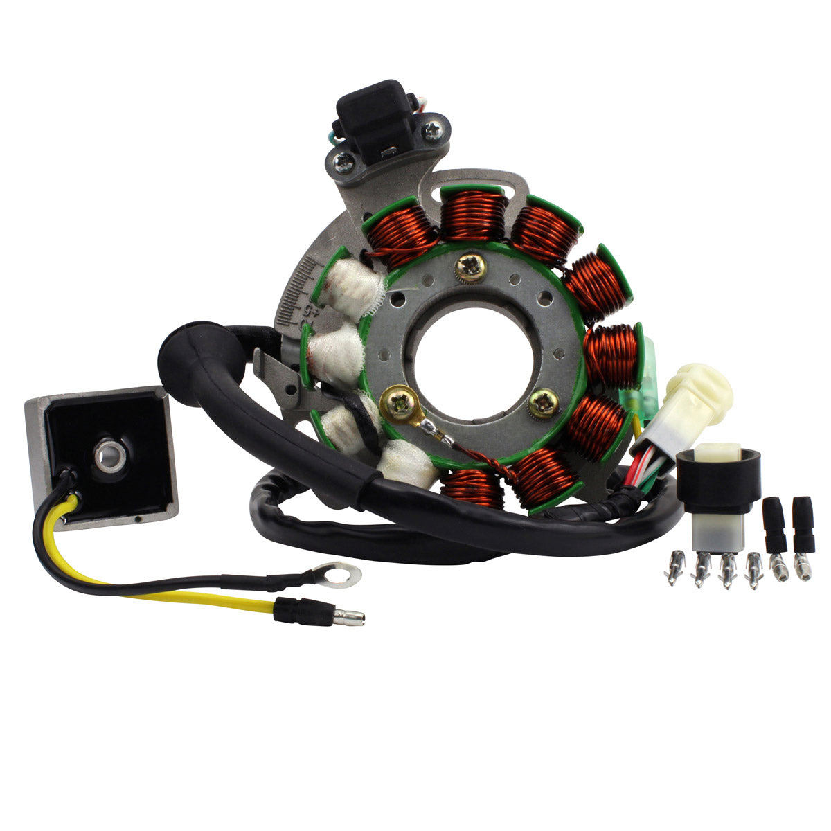 Kit Stator + Regulator + CDI + Coil + Flywheel for Yamaha YFZ 350 Banshee 1987-1994 | 2GU-85540-51-00 2GU-85510-50-00