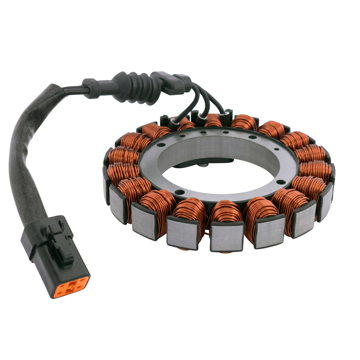 Premium Stator for Harley Davidson Dyna Super Glide / Fat Boy / Heritage Softail 2001-2006 | 30017-01B / 30017-01A-138