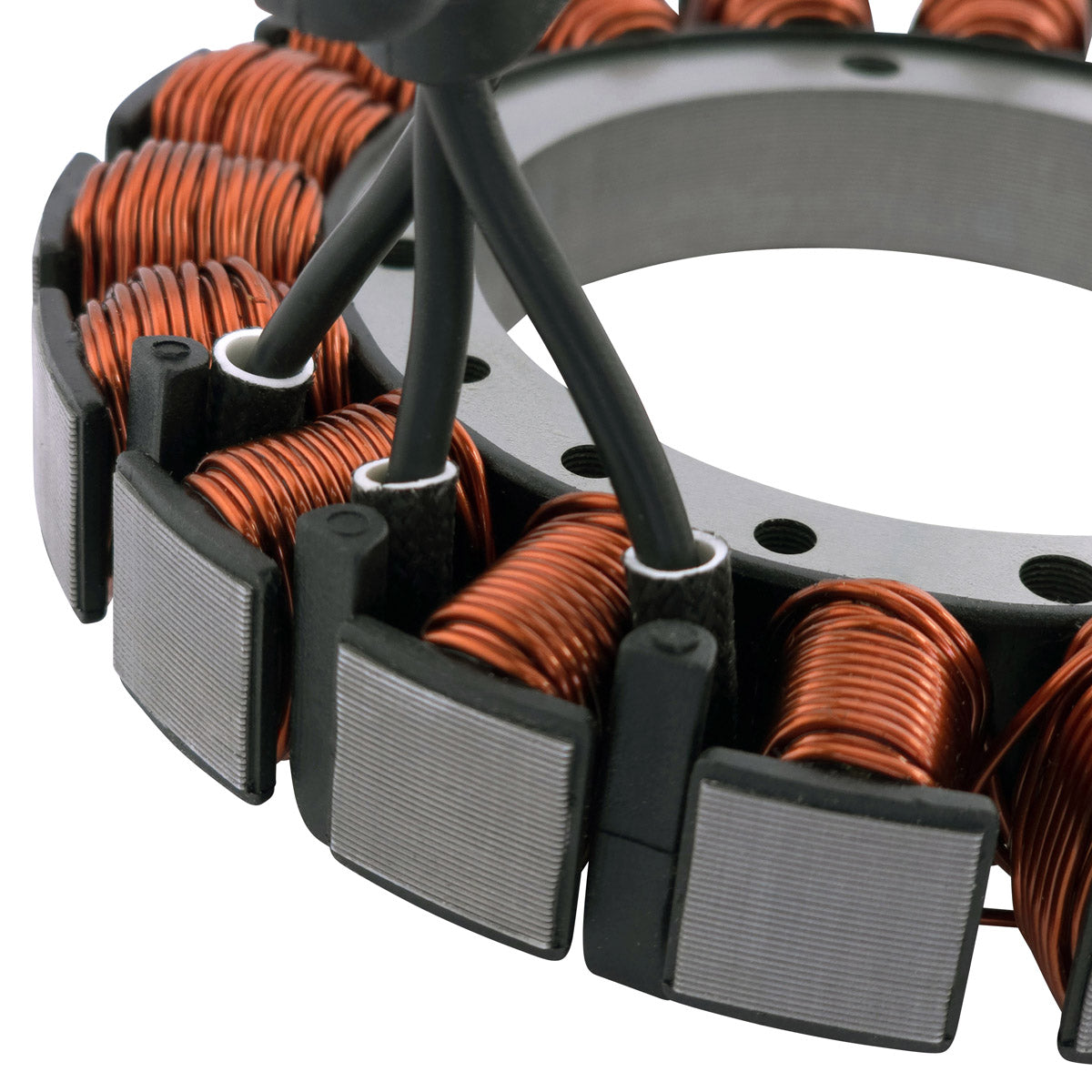 Premium Stator for Harley Davidson Dyna Super Glide / Fat Boy / Heritage Softail 2001-2006 | 30017-01B / 30017-01A-138