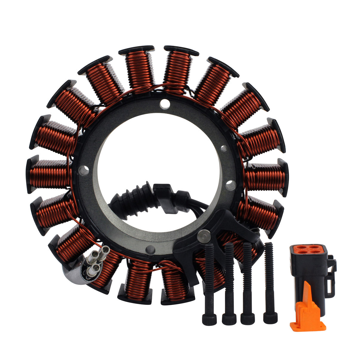 40A Stator for Harley Davidson Dyna Super / Wide Glide 1450 1584 | Softail Springer 1584 1800 2007 | # 30017-07