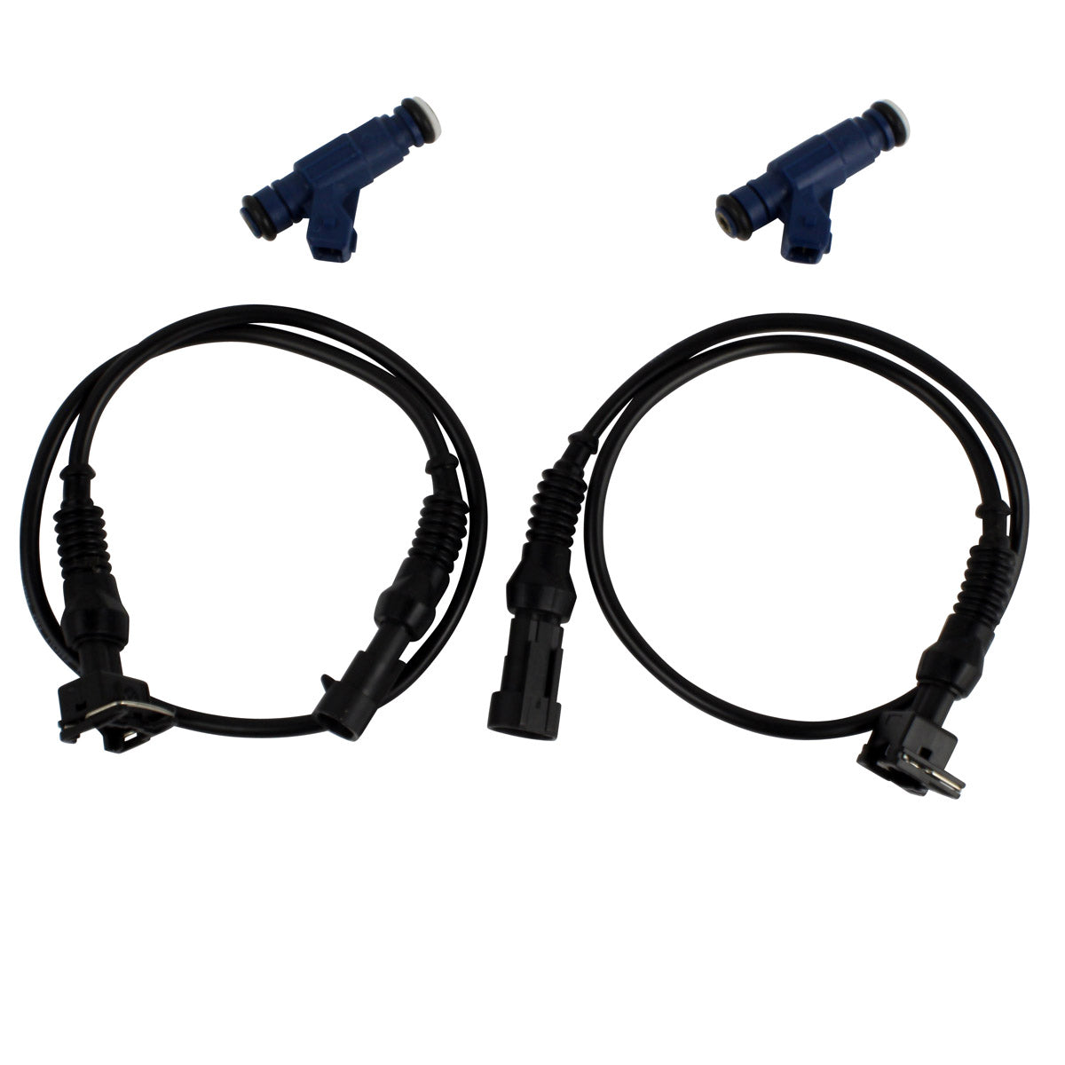 2 Pack Fuel Injector Set for Polaris Sportsman 800 EFI | Ranger 700 800 2004-2016 | # 1202863 1253558 1203077 0280156208
