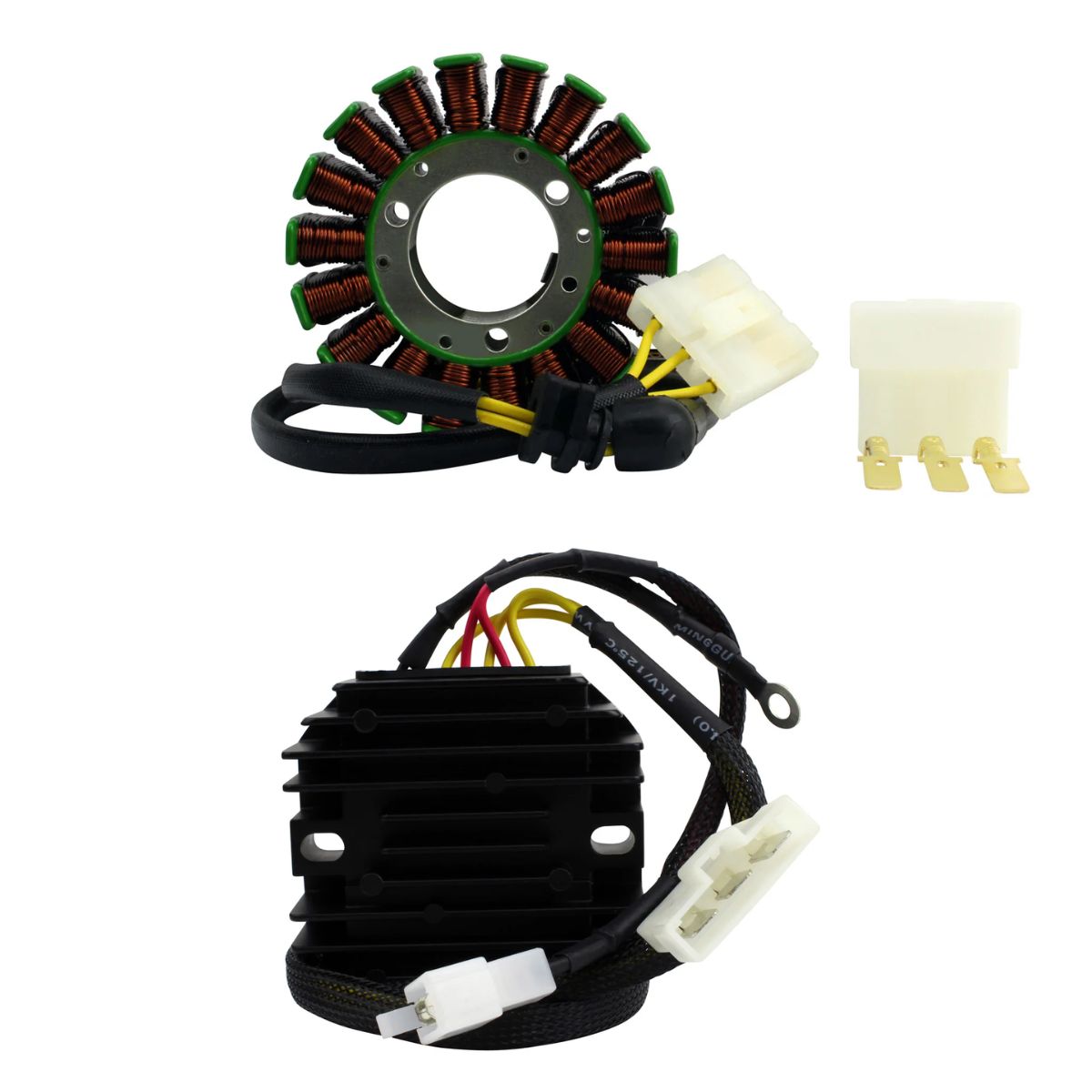 Kit Stator + Voltage Regulator for KTM 125 / 200 Duke 2011-2021 | # 90139004000 93639004000 93011034000