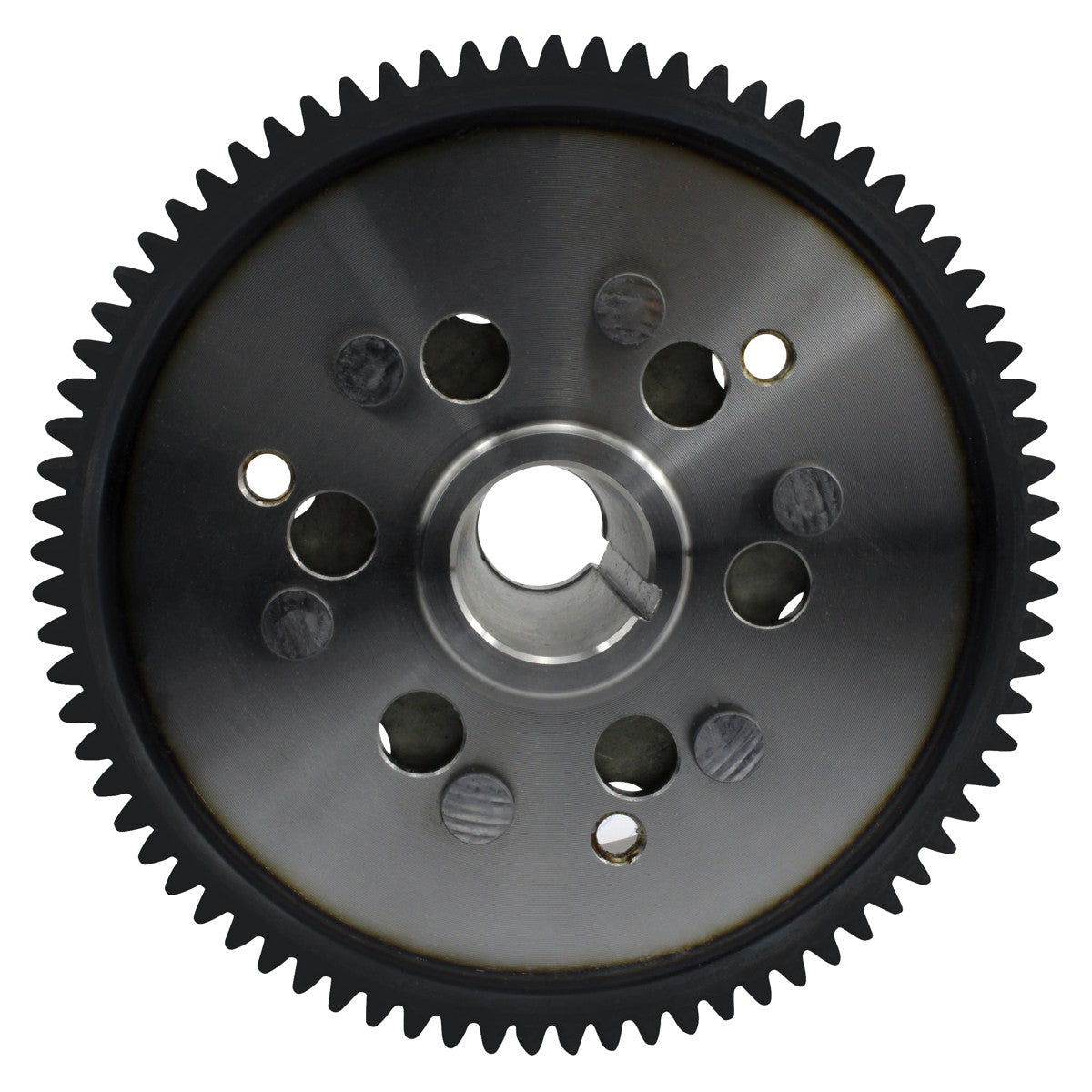 Volant moteur robuste + couronne dentée + joint pour Yamaha YFM 600 Grizzly 1998-2001 | 4WV-15451-00-00 5GT-85550-00-00