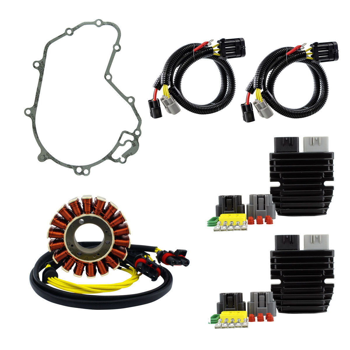 High Output SPLYT Dual Stator + Lithium-Ion Regulator for Can-Am Outlander Renegade 650 850 1000 2007-2020 | 420685632