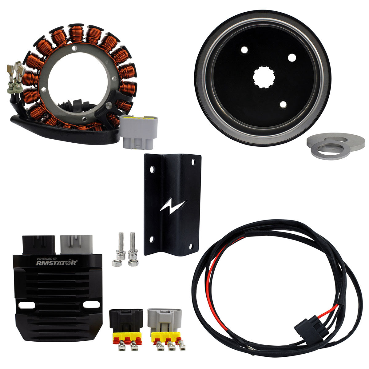 Conversion triphasé pour Harley Davidson Twin Cam 88 Softail / Night Train | Heritage Springer | Fat Boy 2000 | 29951-99