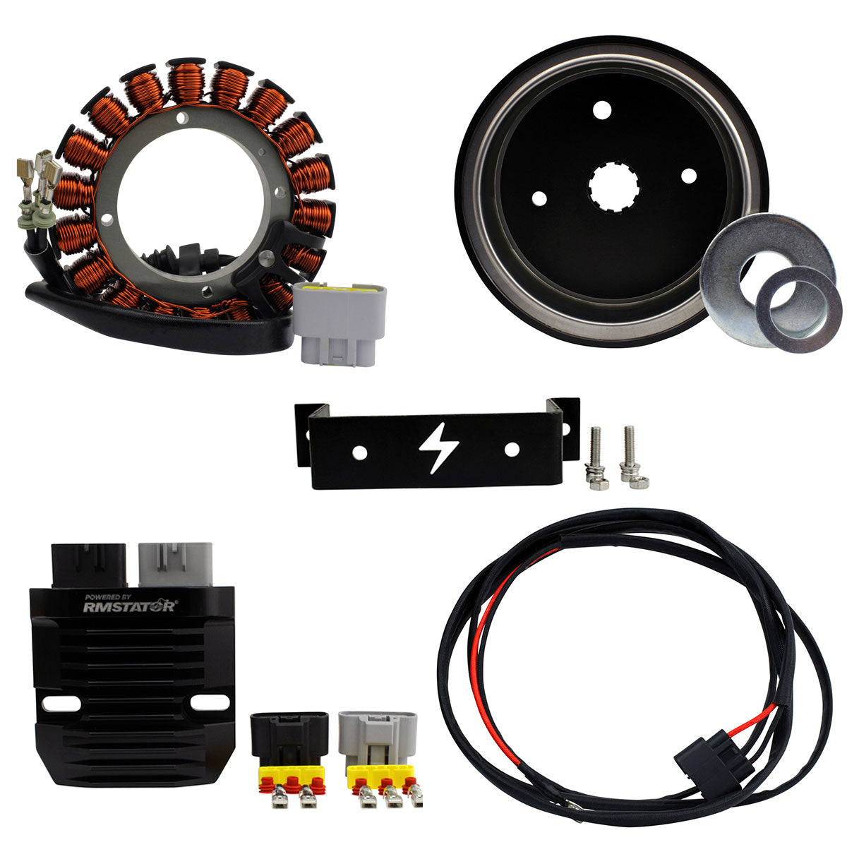 Conversion triphasé pour Harley Davidson Twin Cam 88 Touring Electra Glide / Road King / Road Glide 1997-2005 | 29987-97