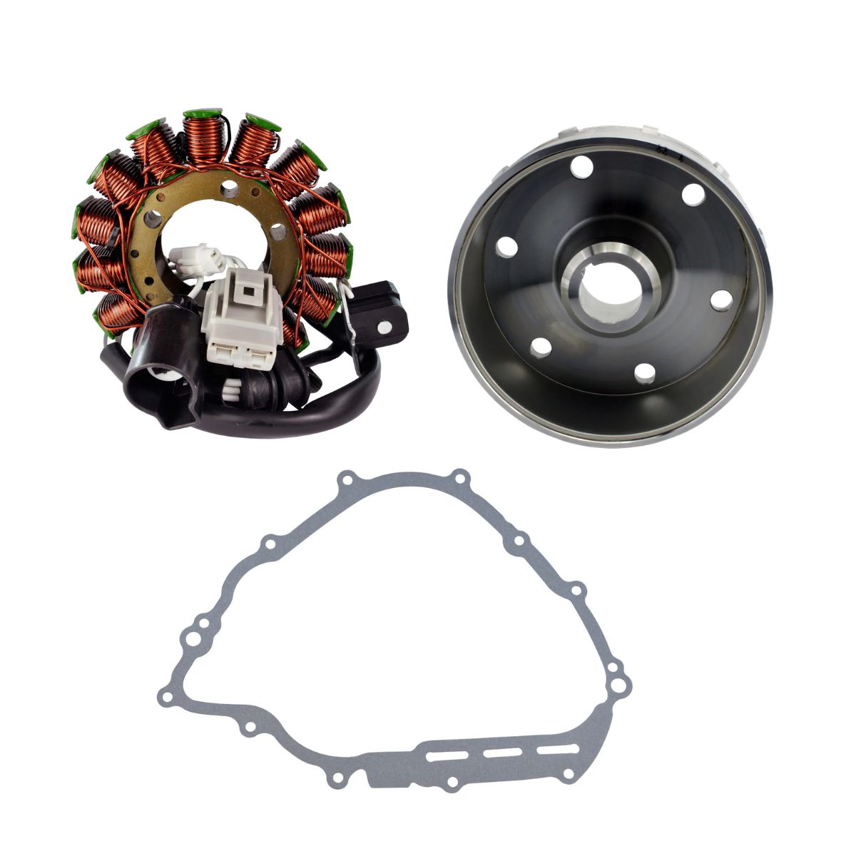 Kit Volant Moteur + Stator + Joint pour Yamaha YXR 700 Rhino 2008-2013 | # 3B4-81450-00-00 5B4-81410-00-00 3B4-15451-00-00