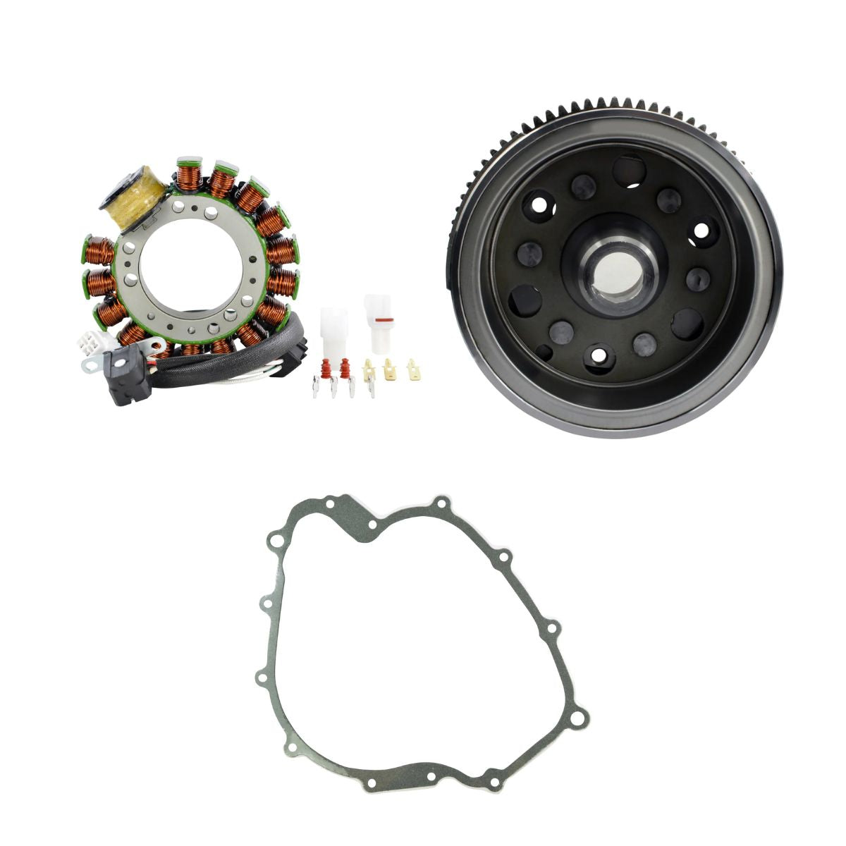 Ensemble Stator + Volant Moteur + Joint pour for Yamaha YFM 600 Grizzly 1998 4WV-85510-00-00 4WV-15451-00-00 