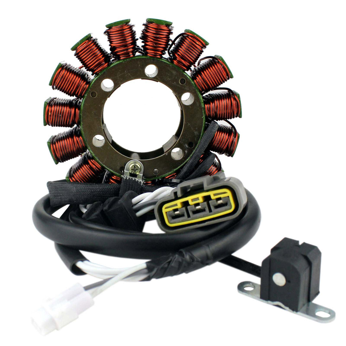 Generator Stator + Crankcase Cover Gasket for Yamaha YFM 550 / YFM 700 2007-2015 | OEM 28P-81410-00-00 / 3B4-81410-00-00