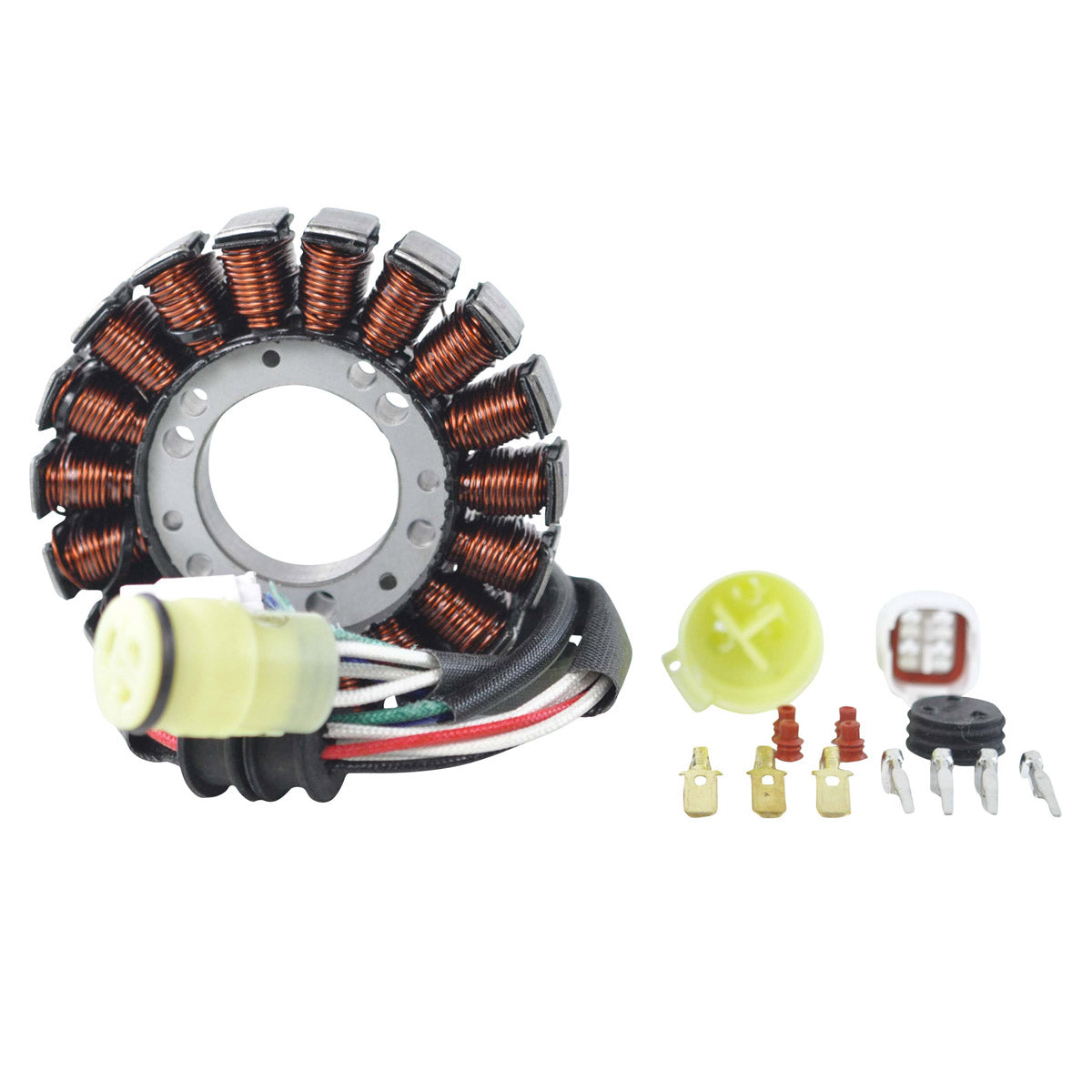 Kit High Output Stator 300 W + Crankcase Cover Gasket for Yamaha YFM 660 R Raptor 2001-2005
