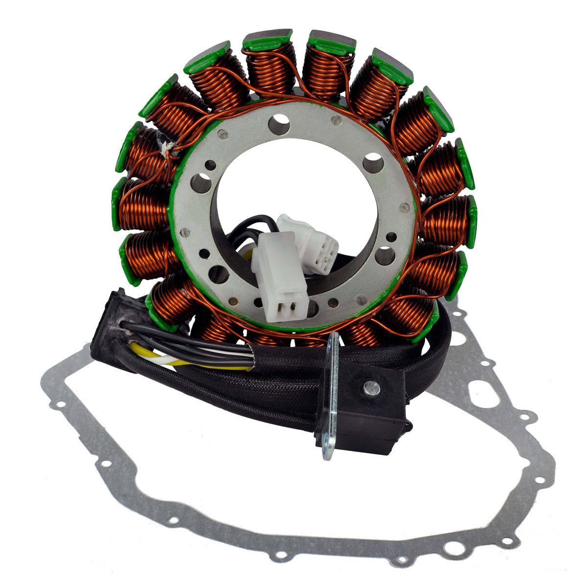 Kit Stator + Crankcase Cover Gasket for Suzuki LTF 400 Eiger Manual | Arctic Cat 400 Manual 2002-2008