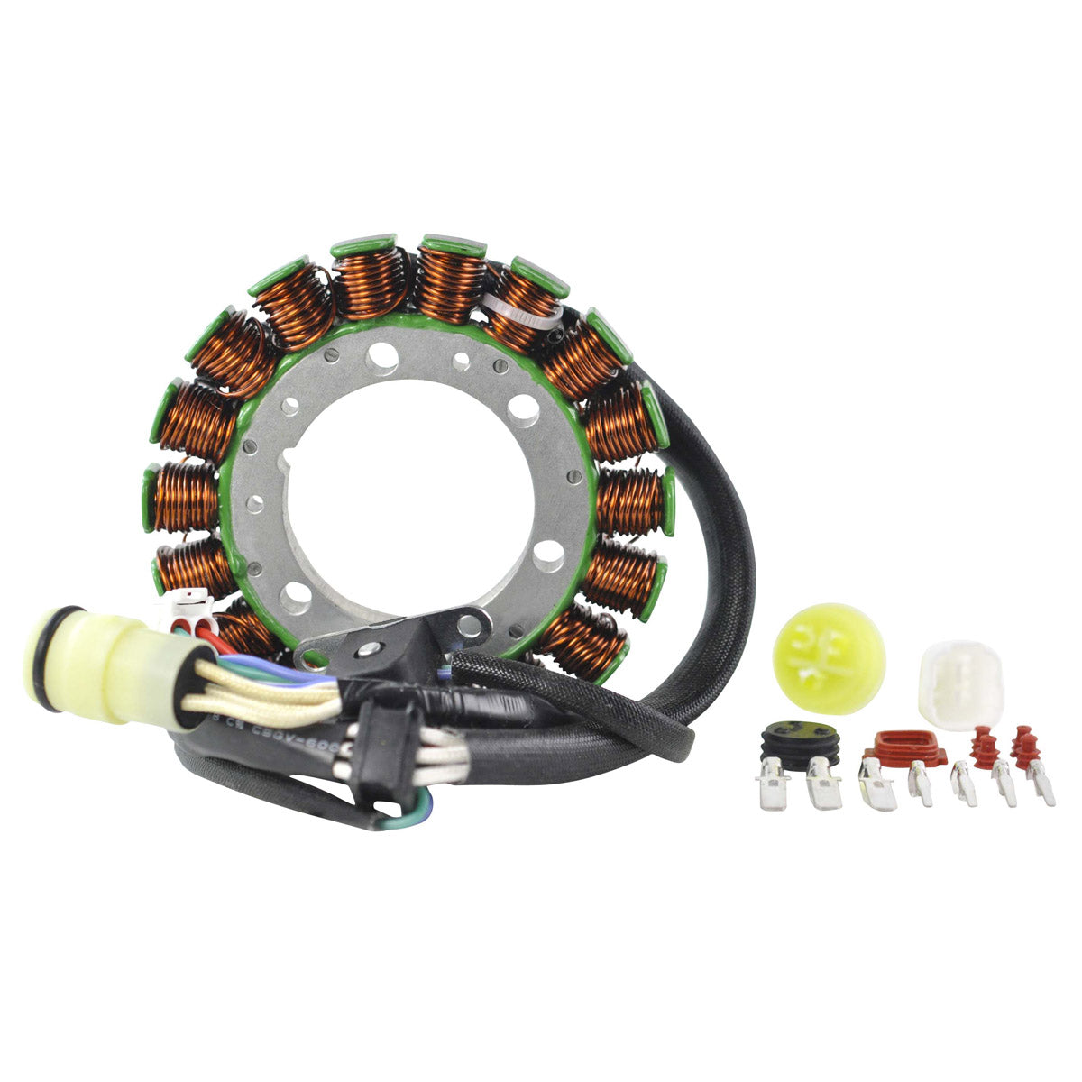 High Output Stator 300 W + Stator Cover Gasket for Yamaha Raptor 350 Warrior 350 Wolverine 350 Big Bear 400 2000-2013