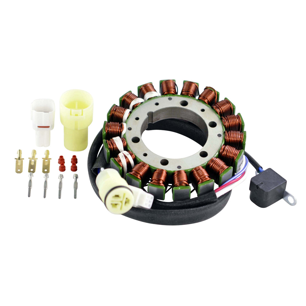 Stator for Yamaha YFM 400 Grizzly YFM 400 Kodiak YFM 450 Grizzly YFM 450 Kodiak YFM 450 Wolverine 2000-2014