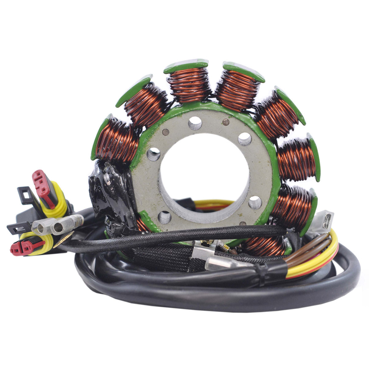 Polaris Sportsman 700 Stator 12 Pole Stator For 2002-2004 Polaris Sportsman 700 Carb (Non-Twin) - Caltric Replacement Polaris SPORTSMAN 500 Stator - Foto 5