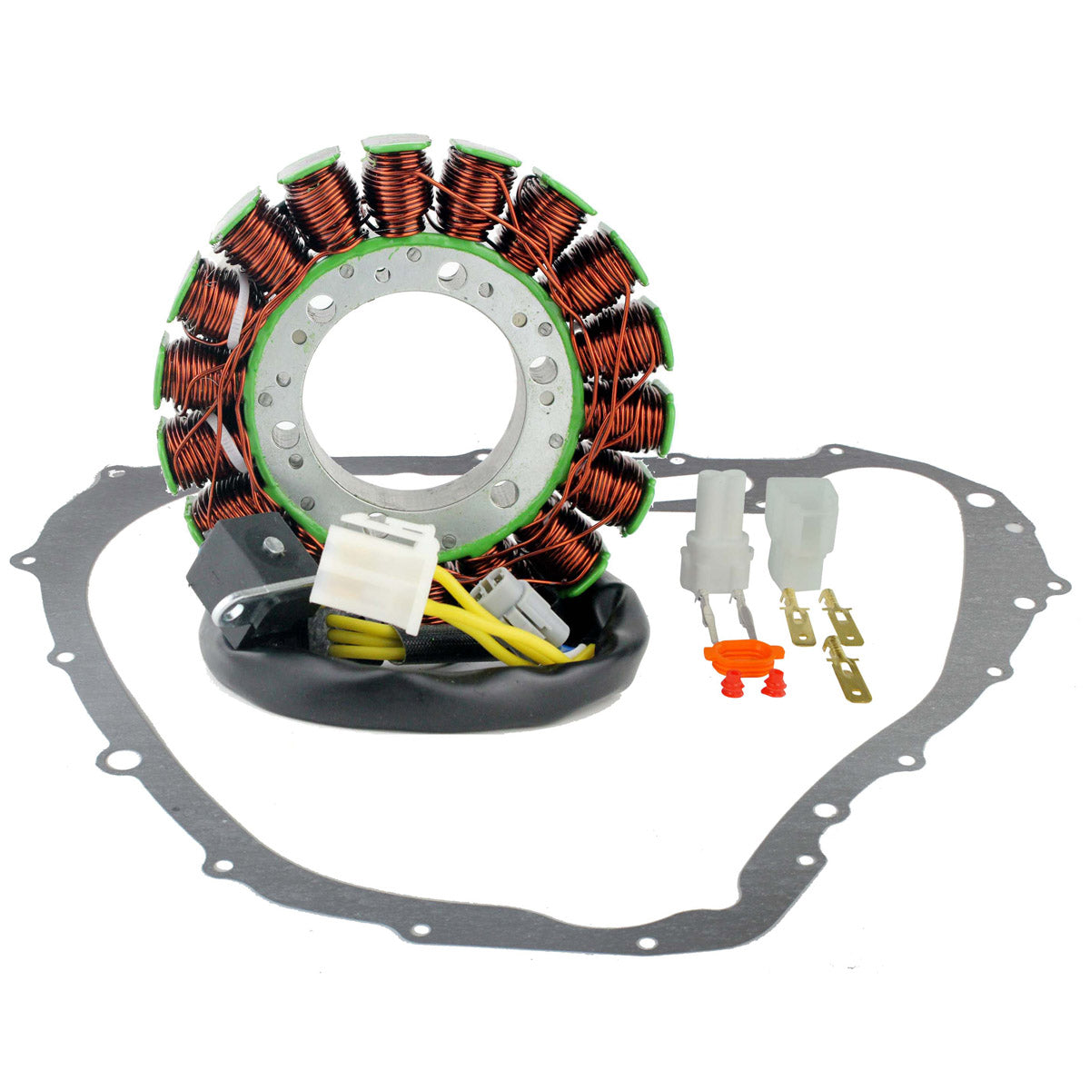 Kit Generator Stator + Cover Gasket for Suzuki LTA 700 X / 750 KingQuad AXi 2005-2018 | OEM# 32101-31G01 / 11483-31G00