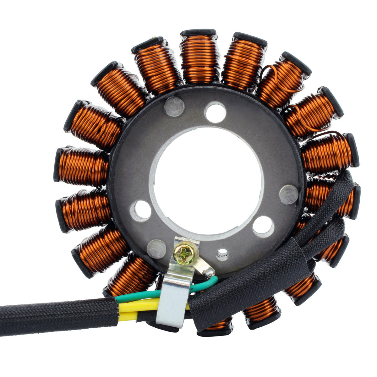 GOOFIT Bobina Statore A 18 Poli Per Moto – Ricambio Per TRX400 2004-2007, Diametro 93mm