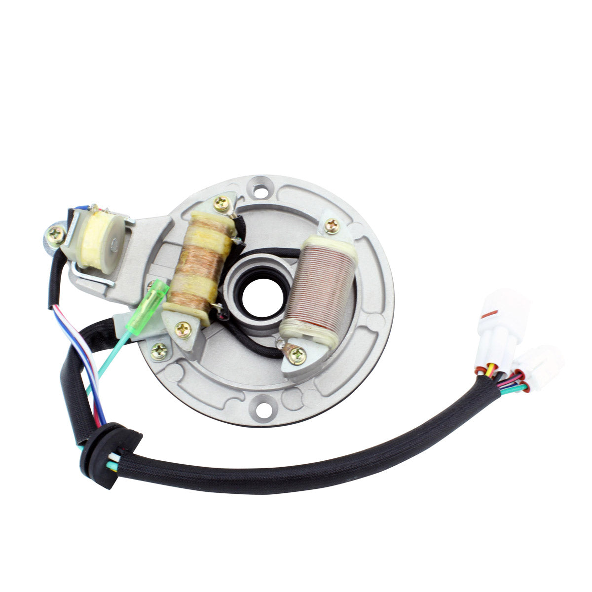 Stator for Yamaha YFM 50 Raptor YFM 80 Badger Grizzly Raptor 1995-2008 OEM# 4EM-85560-10-00 4EM-85560-12-00