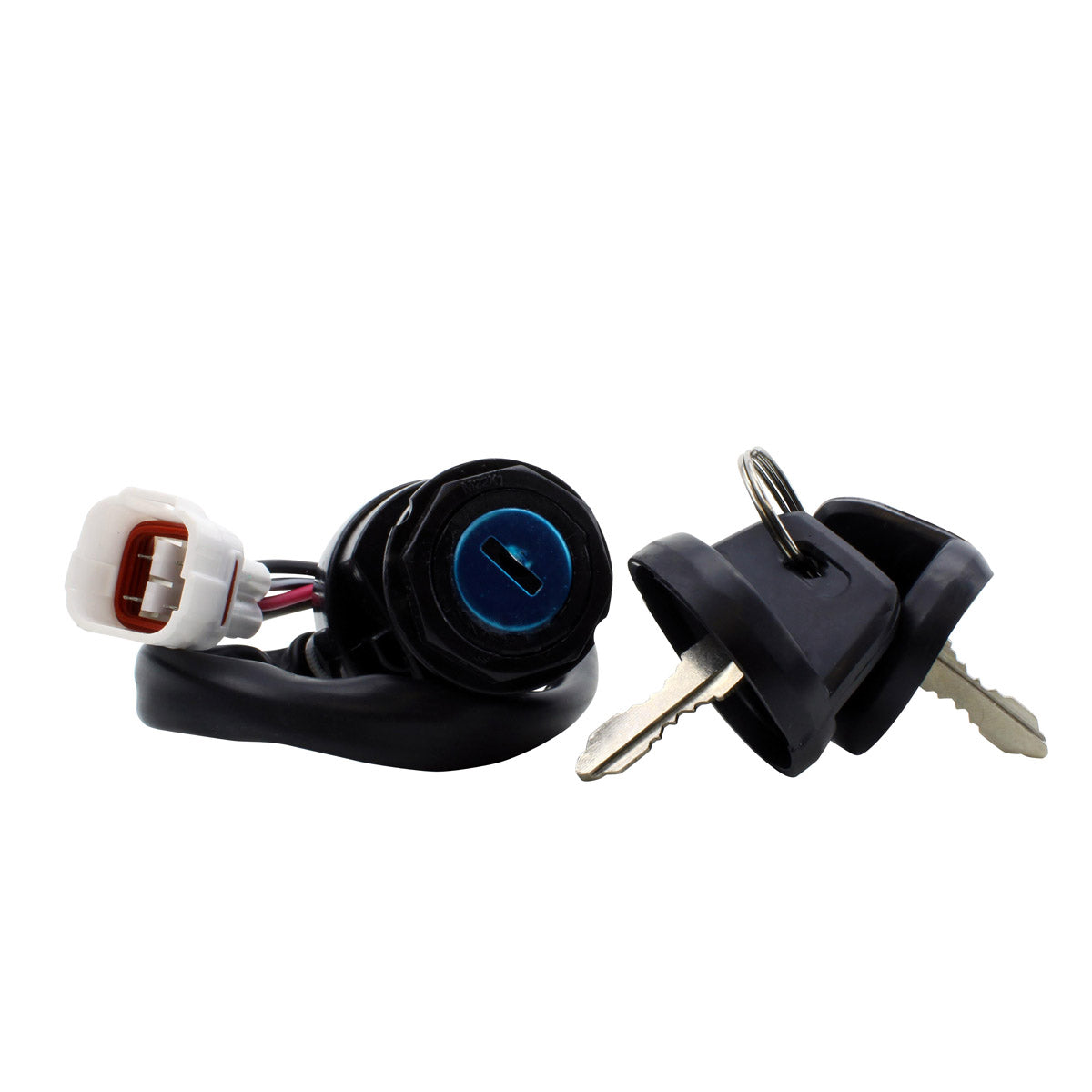 2-Position Ignition Key Switch for Yamaha Big Bear Warrior Wolverine Kodiak Grizzly Banshee 250 350 400 600 1993-2008