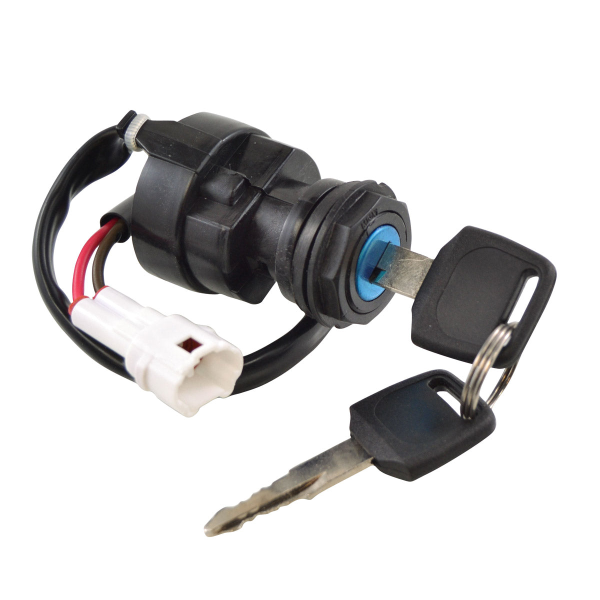 2-Position Ignition Key Switch for Yamaha 250 Breeze Big Bear Tracker Grizzly Raptor Bruin Warrior Wolverine 2001-2014