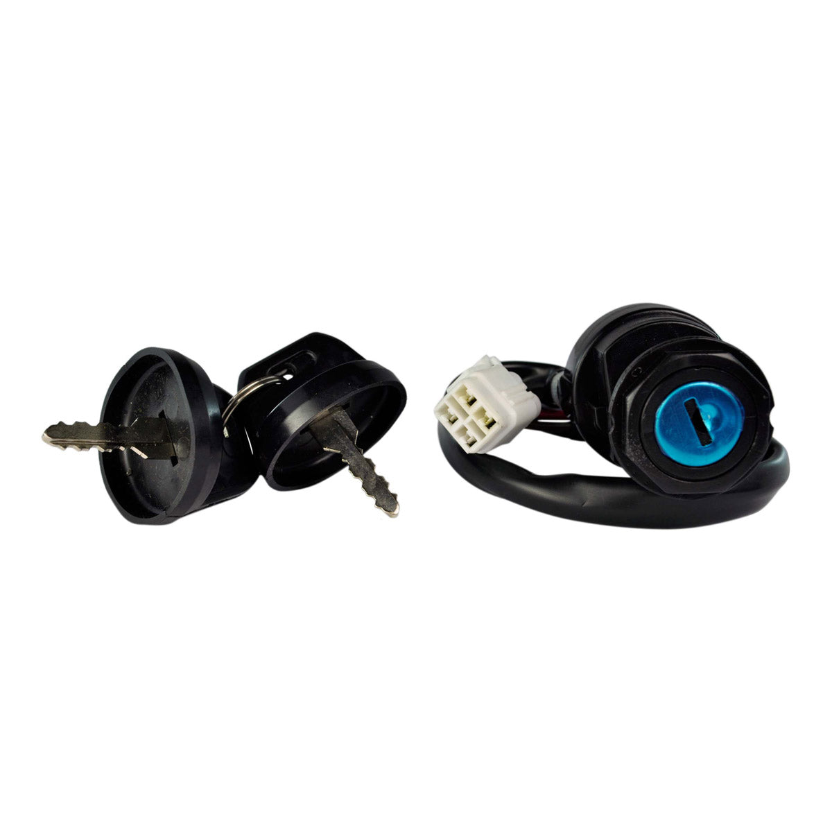 2-Position Ignition Key Switch for Yamaha YFM 400 450 Kodiak YFM 450 Grizzly YFM 450 Wolverine 2003-2014