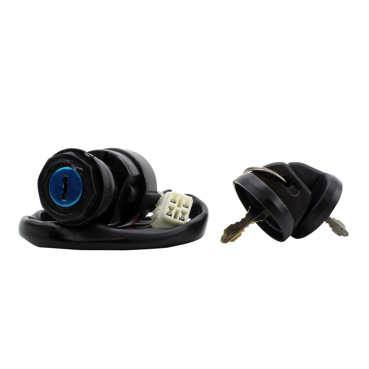 2-Position Ignition Key Switch for Yamaha YFM 400 450 Kodiak YFM 450 Grizzly YFM 450 Wolverine 2003-2014