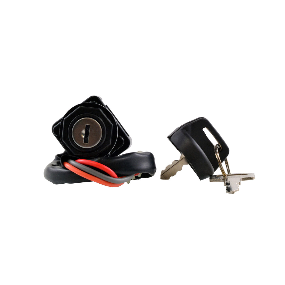 3 Pos. Ignition Key Switch for Suzuki Quadsport Ozark Quadrunner | Arctic Cat 250-500 cc XC Alterra | Kawasaki 1998-2017