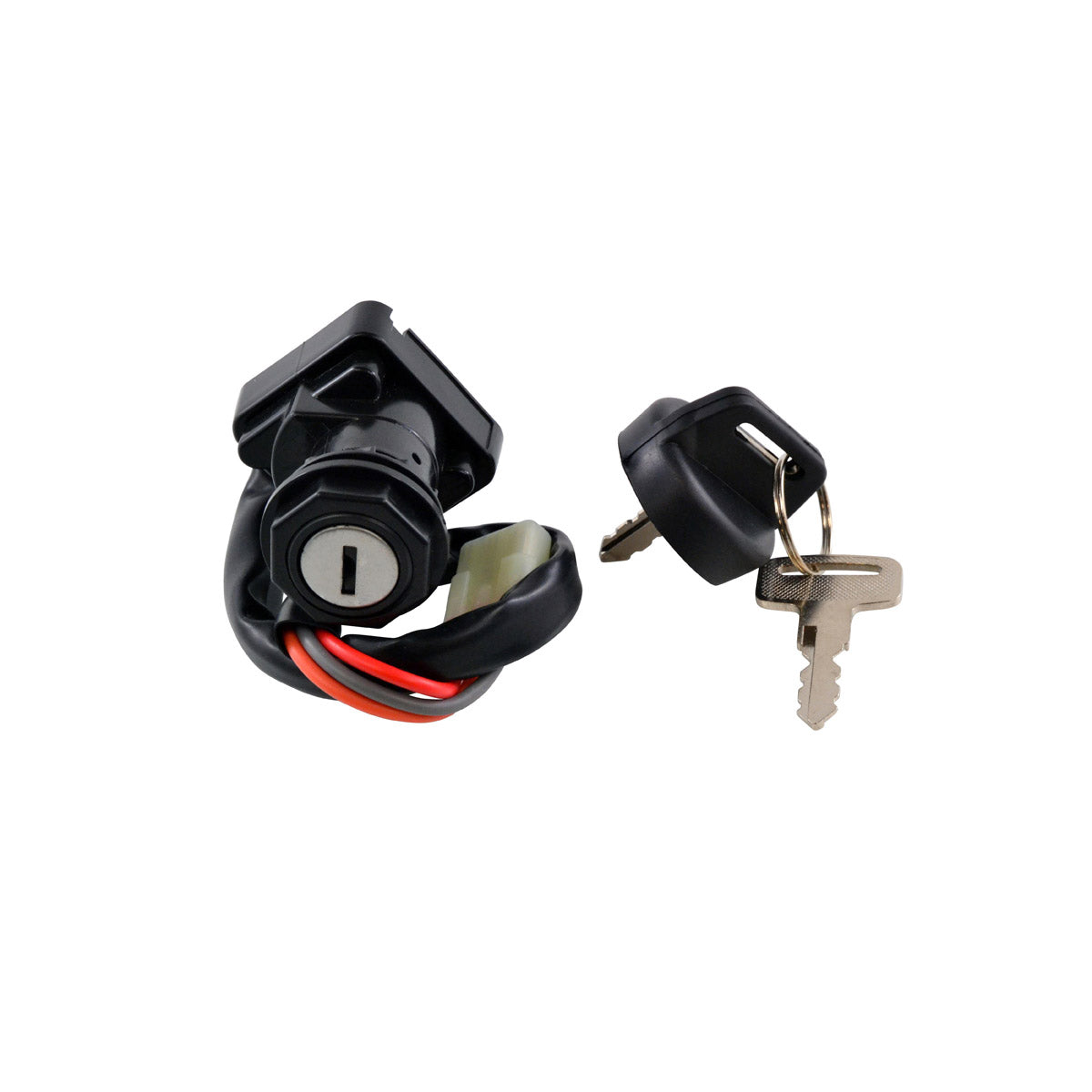 3 Pos. Ignition Key Switch for Suzuki Quadsport Ozark Quadrunner | Arctic Cat 250-500 cc XC Alterra | Kawasaki 1998-2017