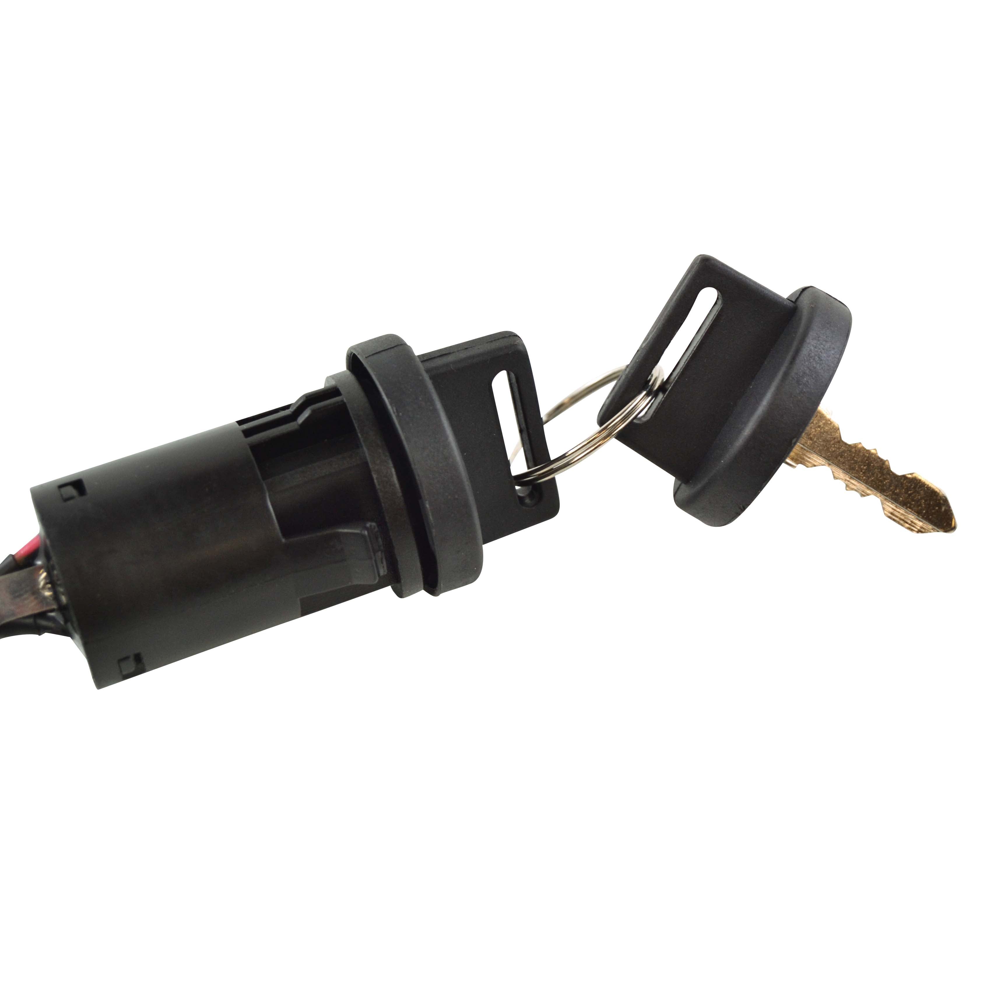 2-Pos. Ignition Key Switch for Honda TRX 350 400 420 Rancher TRX 450 500 Fourtrax Foreman TRX 500 Rubicon 1998-2024